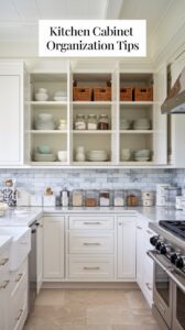 Kitchen Cabinet Organization Tips to Maximize Storage Space