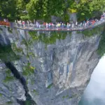 The Thrilling Glass Walkway of Tianmen Mountain: A Test of Courage at 4,600 Feet