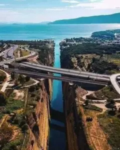 The Corinth Canal: The Narrowest Navigable Canal in the World