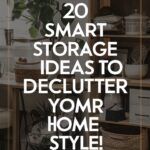 20 Smart Storage Ideas to Declutter Your Home in Style