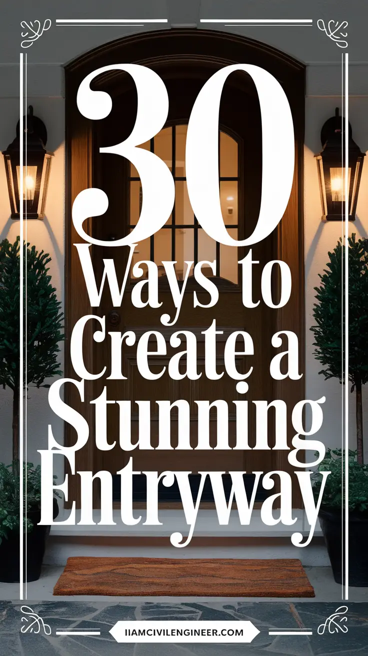 30 Beautiful Entryway Decor Ideas for a Stunning First Impression