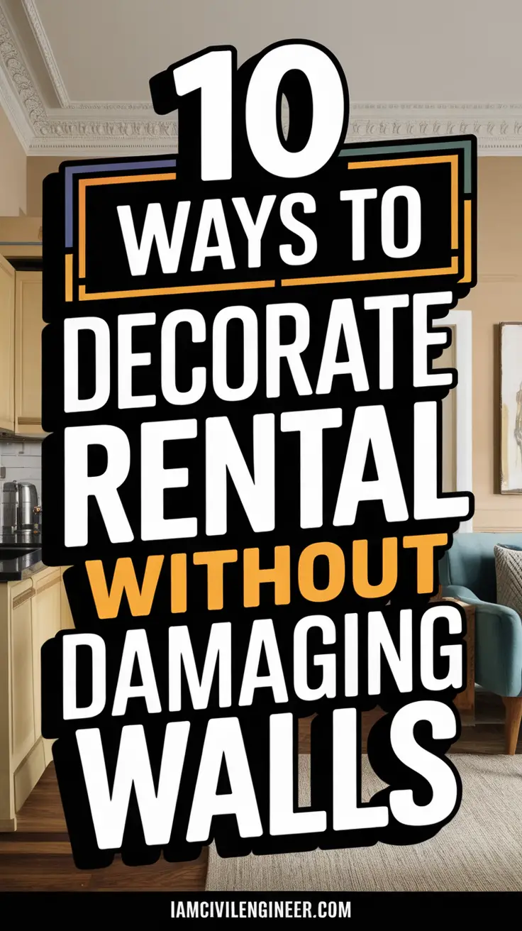 How to Decorate a Rental Home Without Damaging Walls